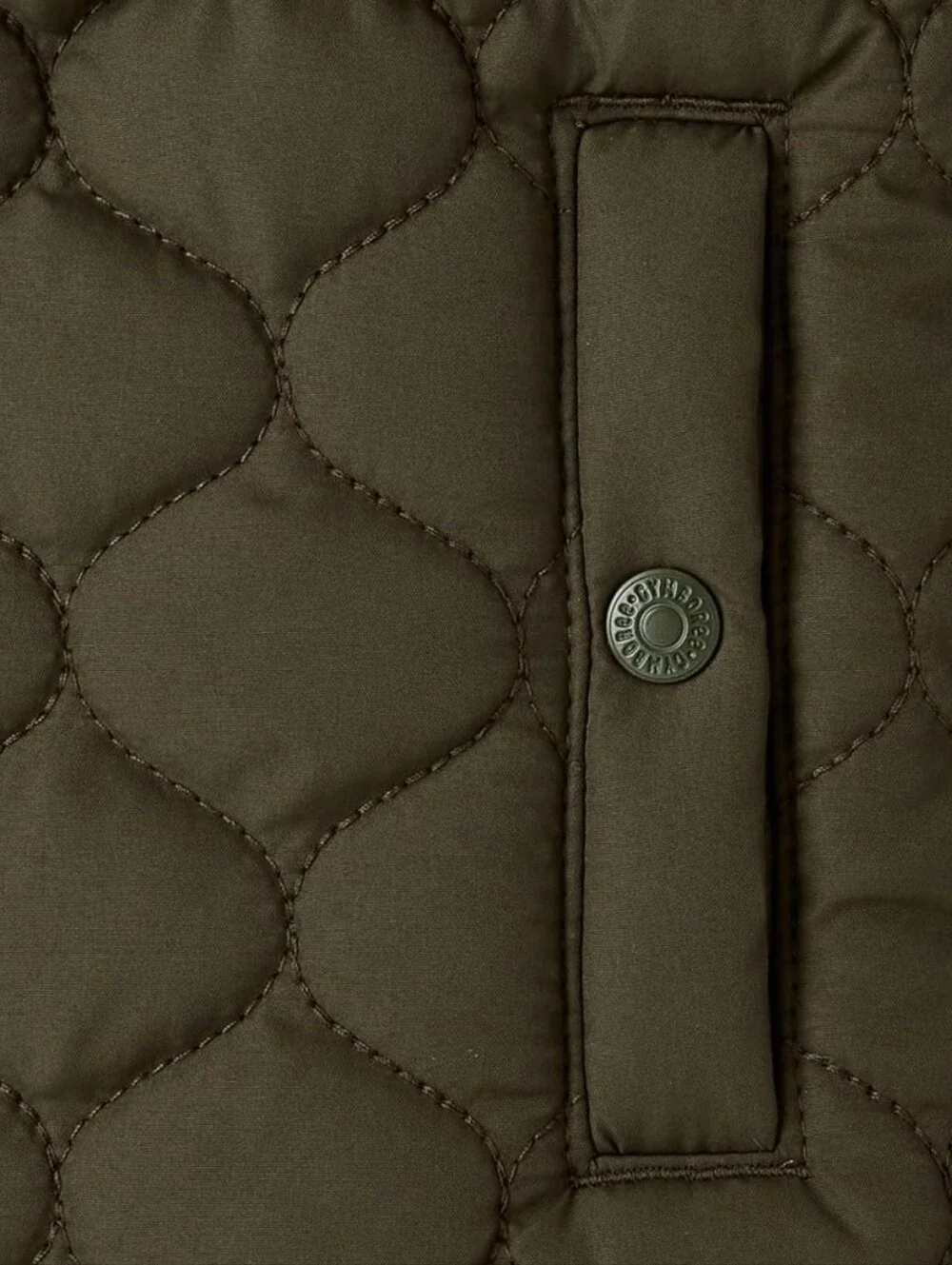 NWT Gymboree Boys 8 Sherpa Lined Quilted Hooded Coat Olive Green
